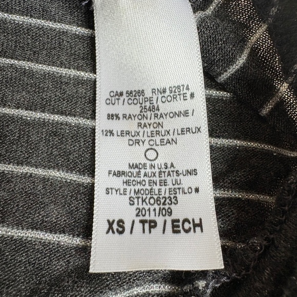 Splendid jersey knit dolman top gray silver XS - Picture 14 of 14